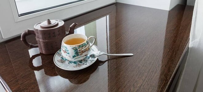 Глянцевые подоконники Danke