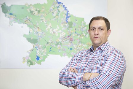 Схема расположения участка на кадастровом плане