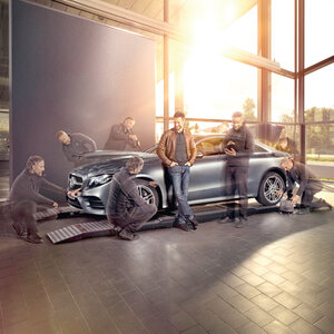 Диагностика перед покупкой Mercedes-Benz.