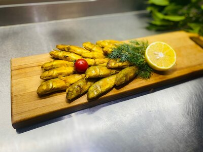 Барабуля жареная