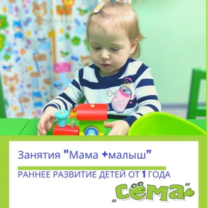 "Ранее развитие" комплексное развитие малышей от 1 года