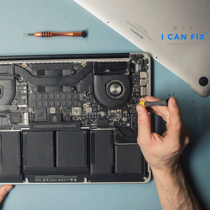 Замена аккумулятора MacBook