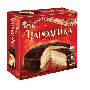 Торт Чародейка День торта 0,65 кг