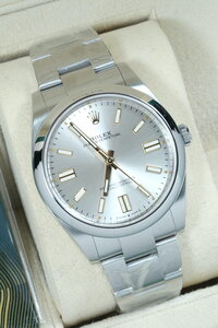 Rolex Oyster Perpetual 41mm Silver Dial