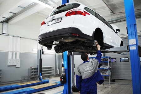 Техническое обслуживание Ford