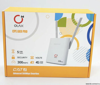 Роутер 4G OLAX CPE AX9 PRO Cat.4