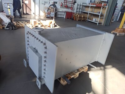 Топочная газовая камера котла "Братск-1Г"