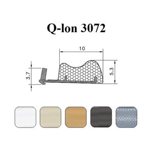 Уплотнители для межкомнатных дверей Schlegel Q-Lon 3072