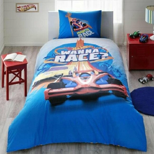 Комплект постельного белья детский "Hot Wheels Race" 