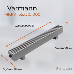 Конвекторы отопления напольные Varmann MiniKon MSFO