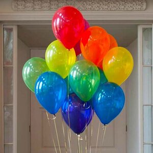 10 Воздушных шаров с гелием