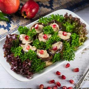 Рулетики с ореховой начинкой