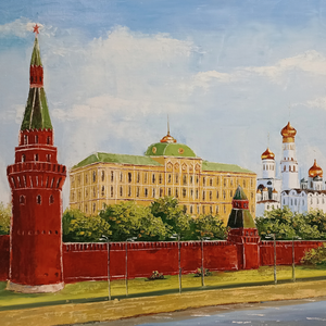 Картины с видами Москвы