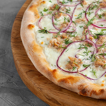 Пицца с тунцом фото Tony Pizzoni, pizzeria, Russia, Moscow, Flotskaya Street, 7с1