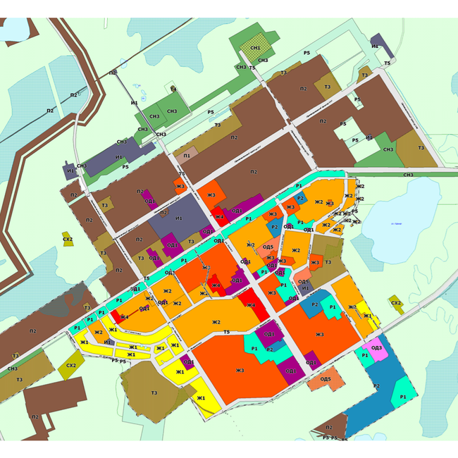 Карта поселок солнечный сургутский район