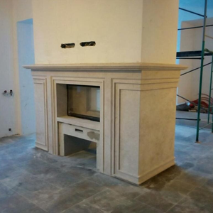 Камины из натурального камня