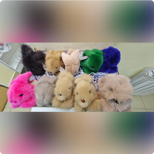 Игрушки из натурального меха 
