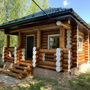 Строительство бань из рубленого бревна 20 000 руб/м3