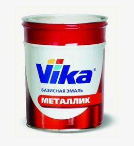 Эмаль базовая VIKA металлик 0,9л / Вишневый сад 132
