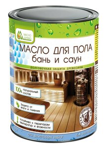 Масло Дерево, масло для пола бань и саун