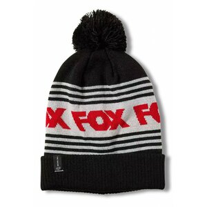 Шапка Fox Frontline Beanie, black/red