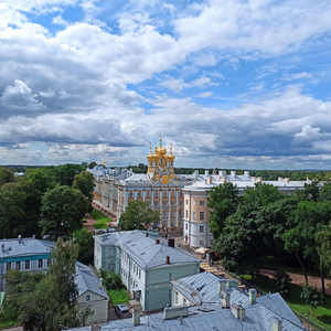 Автобусная экскурсия в Пушкин и Екатерининский дворец