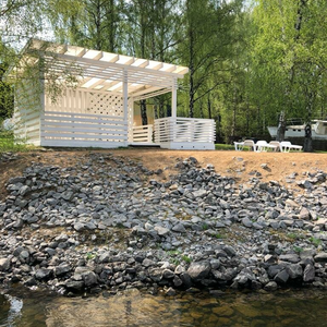 Аренда беседки у воды