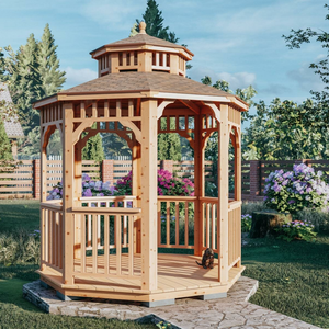 Типовые беседки из дерева
