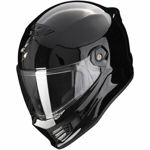 Мотошлем Scorpion Exo Covert-FX Solid, цвет черный