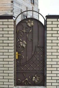 Кованая калитка Браун