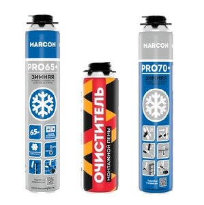 Пена монтажная проф MARCON PRO 65/70+ (зимняя)