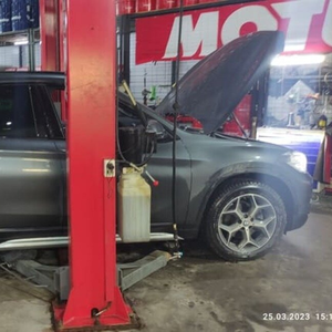 Замена масла в АКПП BMW X1