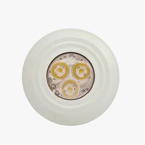 Прожектор встраиваемый 3х1Вт POWER LED 3Вт, 12В, свет RG