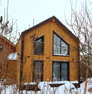 Каркасный дом 106 м2. «Барнхаус-4»