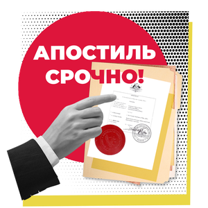 Помощь с апостилем в МинЮсте, ЗАГС, МинОбразования, МВД