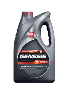 Масло моторное ЛУКОЙЛ GENESIS ARMORTECH 5W-40 синт. 4 л