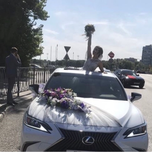 Аренда автомобиля на свадьбу.