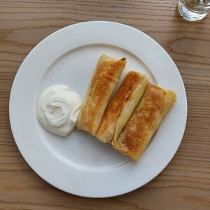 Горячие блинчики с разными начинками