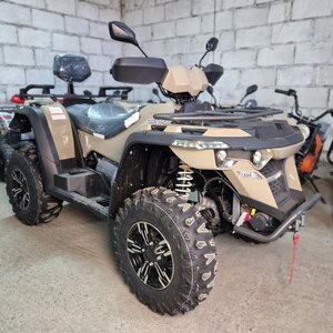 Kвaдроцикл Linhаi-Yamаha М550L коричнeвый