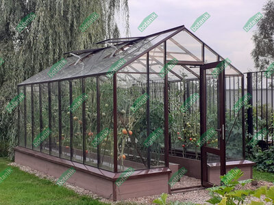 Алюминиевая теплица botanik Standard 12 м2