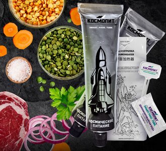 Космическое питание гороховый суп в тюбике