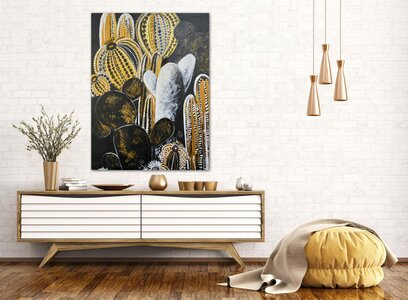 Gold cactus