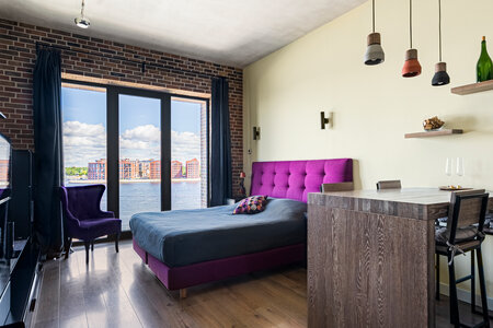 Deluxe студия с видом на реку