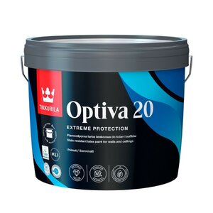 Optiva 20 Semi Matt Tikkurila акриловая краска для стен 