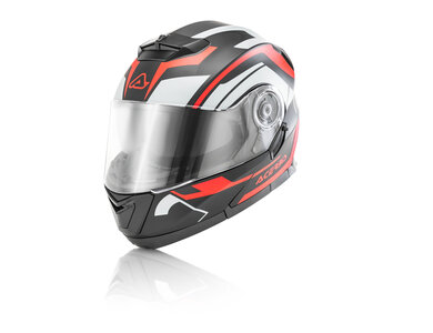 Шлем (модуляр) Acerbis SEREL Black/Red, XS