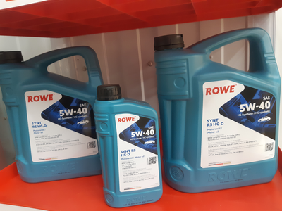 Моторное масло ROWE 5W40 Фольксваген Ауди Шкода Порше 