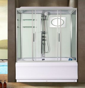Душевая кабина WELTWASSER EMMER 150/85/55-2 (1500х850х22