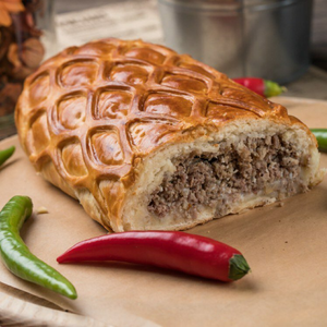 Мясная кулебяка, 1 кг