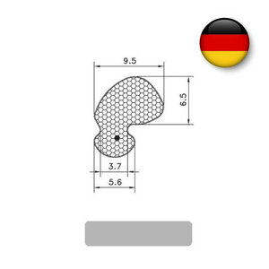 Уплотнитель Sclegel Q-LON 9646 серый, Германия