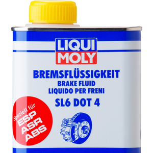 Тормозная жидкость Bremsflussigkeit SL6 DOT 4 0,5л